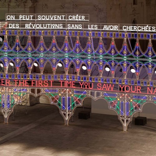 À Lille, l'œuvre de Marinella Senatore qui ornait l'église Saint-Maurice démontée