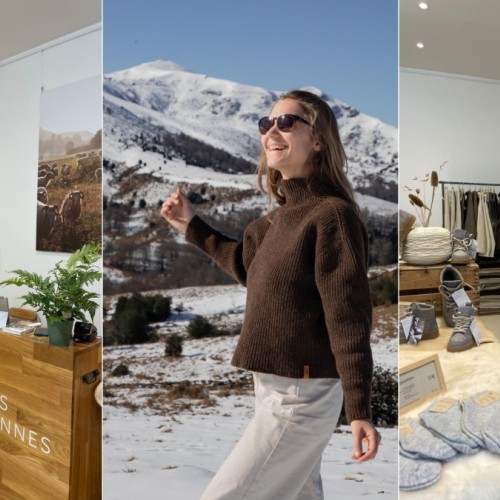 Une boutique éphémère de vêtements en laine à Bordeaux
