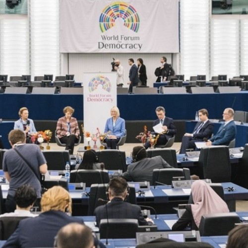 Un forum mondial de la démocratie à Strasbourg