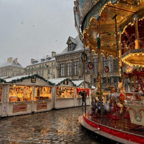 Une balade au marché de Noël de Rouen