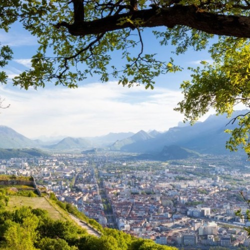 Descendre la Bastille en fauteuil tout terrain pour le lancement du Mois de l'Accessibilité à Grenoble