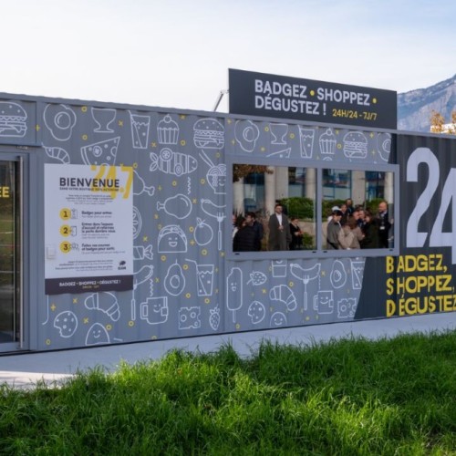 Une boutique alimentaire autonome inaugurée près de Grenoble