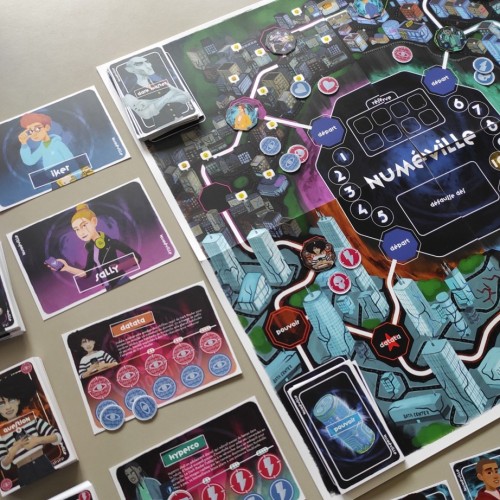 Un jeu de plateau sur le numérique conçu par la métropole de Rouen