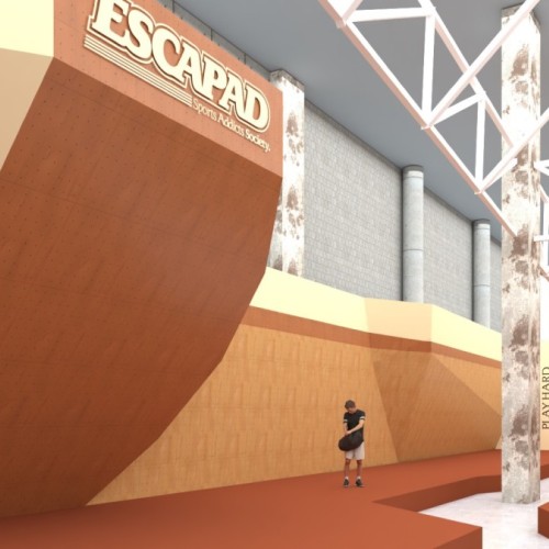 Escapad, un nouvel espace sportif dédié à l'escalade et au padel à Euralille