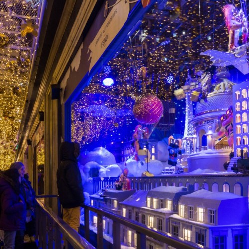 Les vitrines de Noël, une tradition