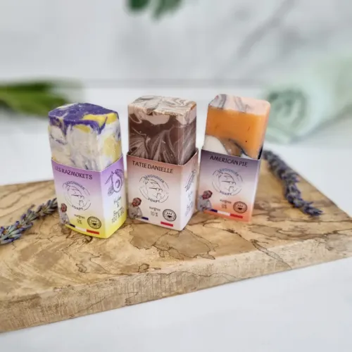 Une vente de savons artisanaux près de Rouen