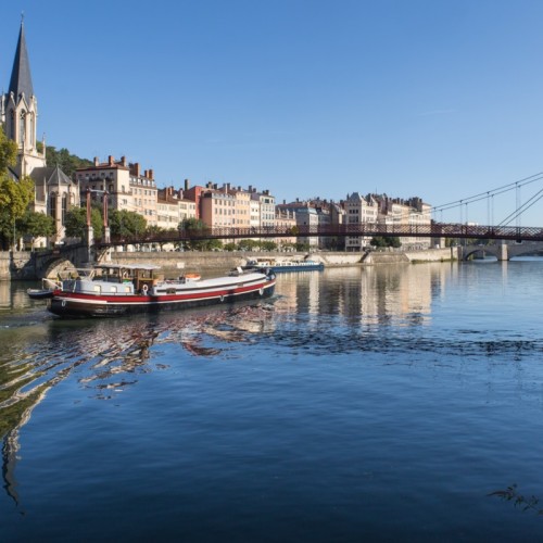 Lyon veut remettre les marchandises sur l’eau