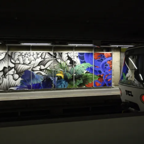 Lyon : Le métro A comme galerie d’art