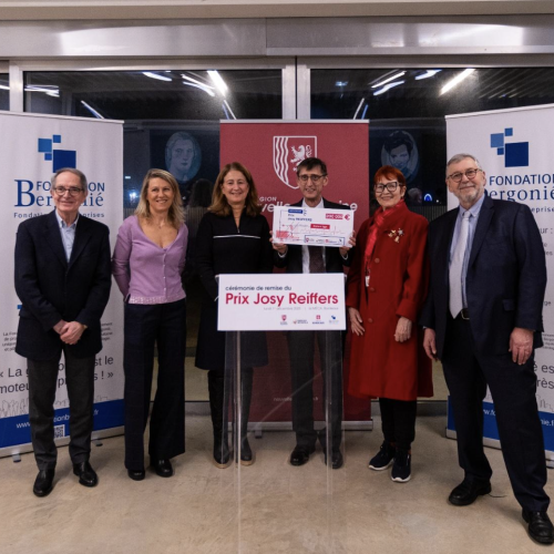 Qui est le lauréat du prix Josy Reiffers 2025 ?