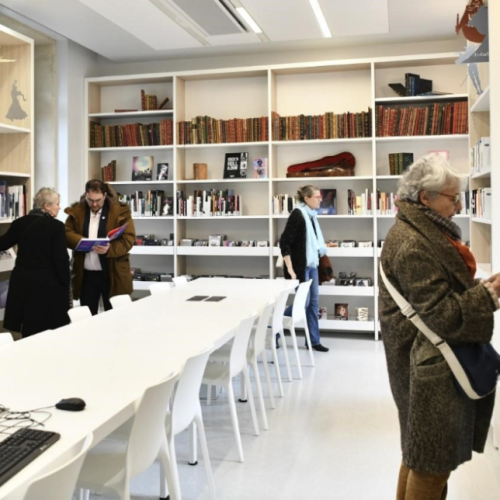 La médiathèque Cité des arts, la 15e du réseau métropolitain