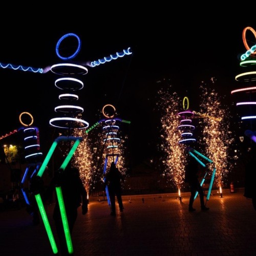 La fête des lumières aux Izards