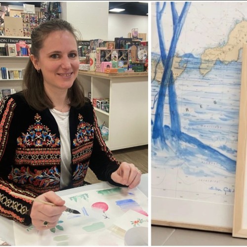 Elisa Grilli di Cortona, une artiste qui vous invite au voyage ️