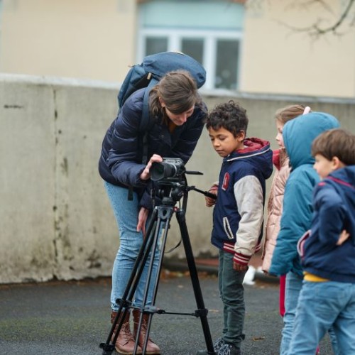 Des écoliers et des animaux stars d'un documentaire 