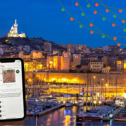 Explorez le marché de Noël de Marseille autrement