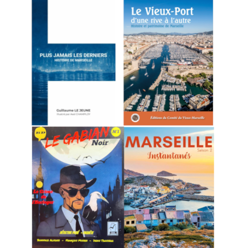 Notre sélection de livres sur Marseille à mettre sous le sapin 