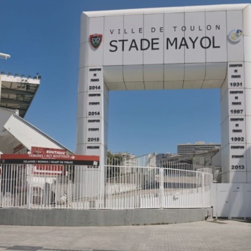 Stade Mayol à Toulon : un parvis nommé Herrero