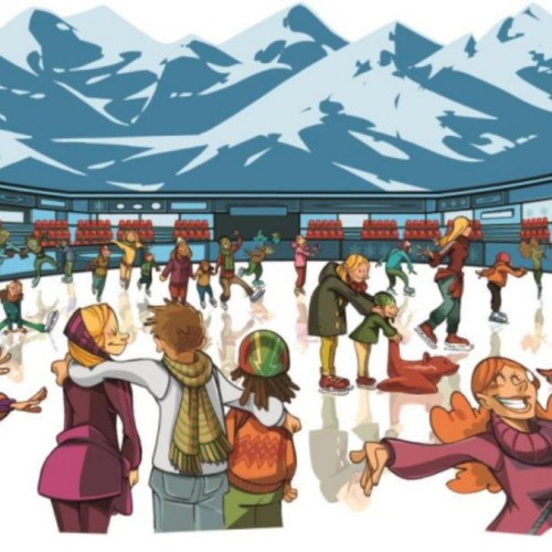 Un abribus aux couleurs de la montagne inauguré à Grenoble