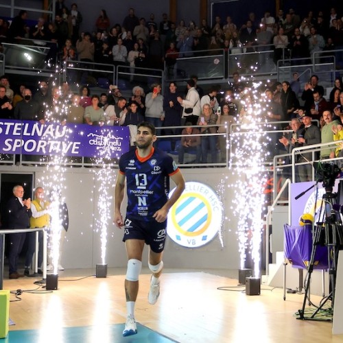 Soir de fête à Castelnau-le-Lez pour le MHSC VB