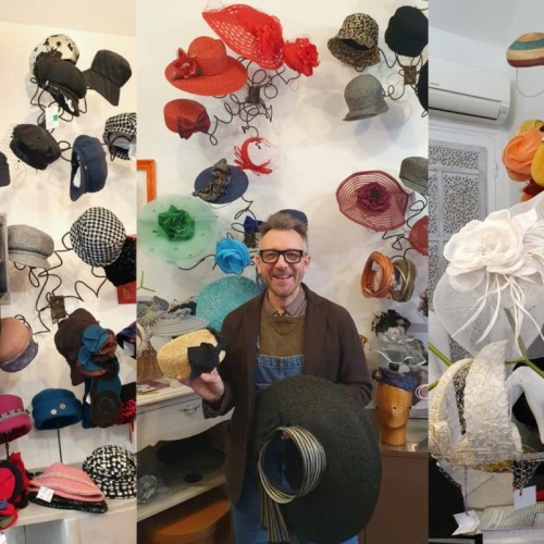 Laurent Ramondou, créateur de chapeaux à Toulon 