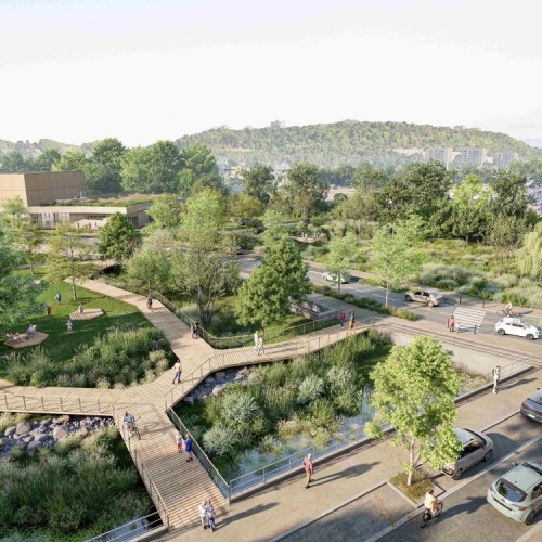 Une ancienne friche transformée en jardin écologique à Rouen