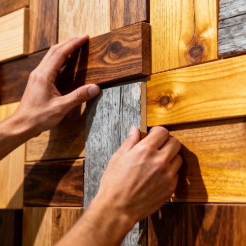 Créer une œuvre avec le bois des forêts rouennaises