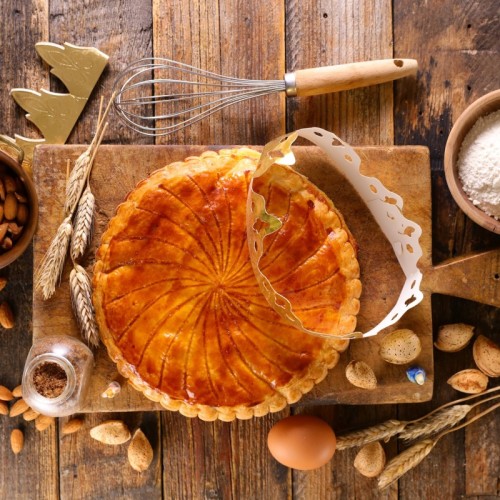 Une galette en or 