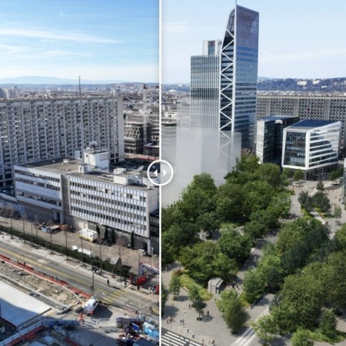 Lyon : La Part-Dieu se dote d’une forêt !