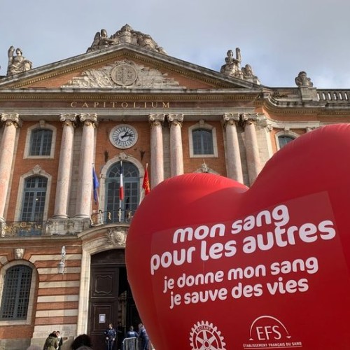 Collecte de sang XXL au Capitole 