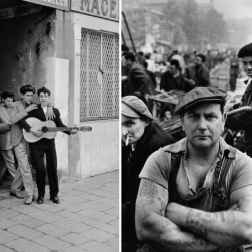 Les Européens vus par le photographe Henri Cartier-Bresson
