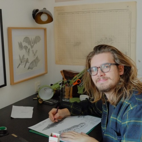 Environnement : à Rennes, Mathis Ellien dessine des animaux pour aider à leur protection