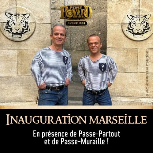 Passe-Partout et Passe-Muraille sont à Marseille 