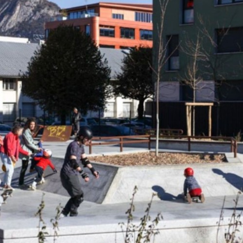 Le nouvel espace de glisse de Grenoble officiellement nommé 