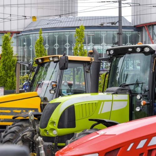 Des centaines de tracteurs en ville 