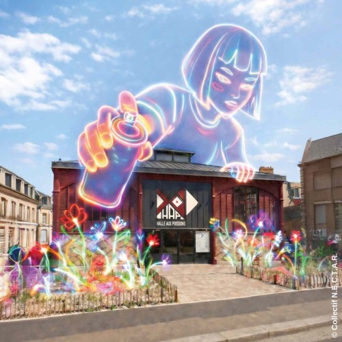 Près de Rouen, une exposition pour s'imaginer street artiste