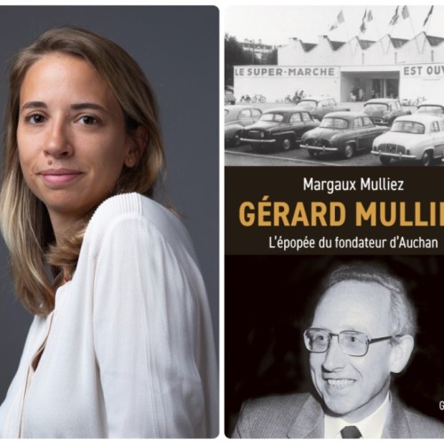 Marcq-en-Barœul : Margaux Mulliez dédicace son livre sur son grand-père Gérard Mulliez, fondateur d'Auchan