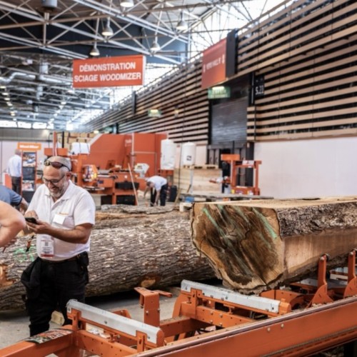 Lyon envoie du bois à Eurexpo