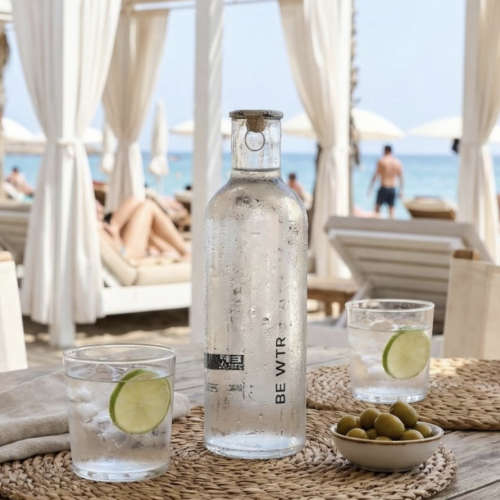 Be WTR met l'eau de Nice en bouteille ! 