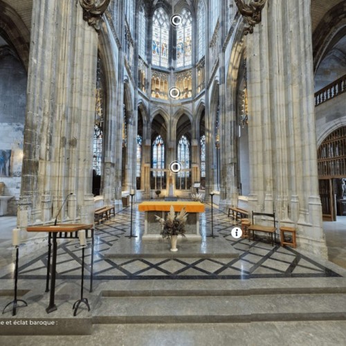 Une visite virtuelle dans une église rouennaise