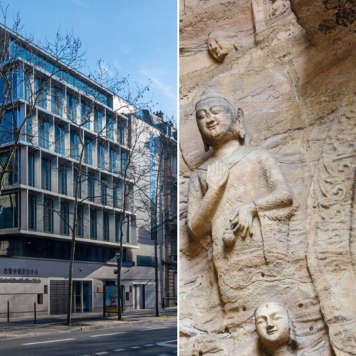 Les grottes de Yungang illuminent la nuit parisienne 