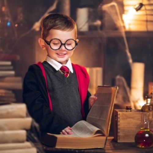 Harry Potter survole la ville 🪄