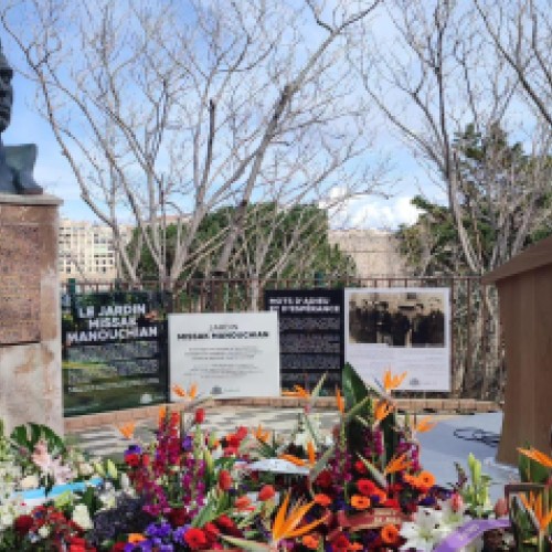 Marseille rend 2 hommages à Mélinée et Missak Manouchian