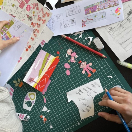 Papier, ciseaux et animation 2D : Un clip pas comme les autres dévoilé à Clermont-Ferrand