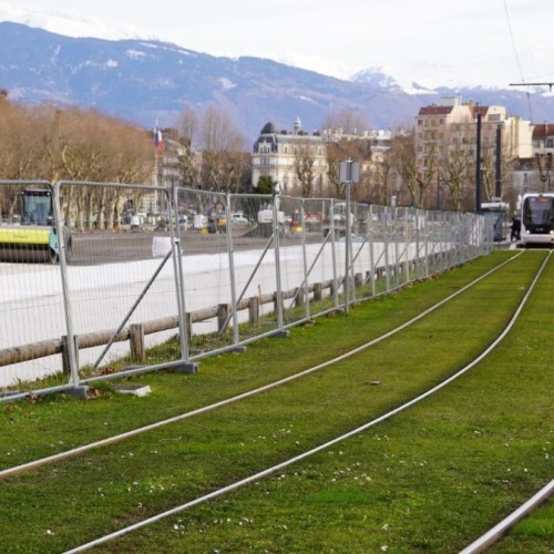Nouvelle étape dans les travaux de l'Esplanade à Grenoble