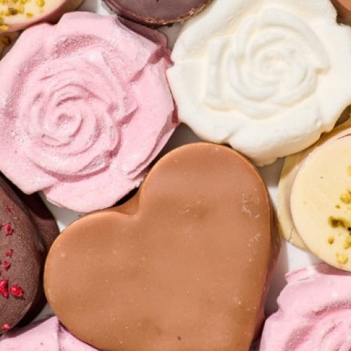 Saint-Valentin : des guimauves en forme de cœur et de rose signés Léa Paget