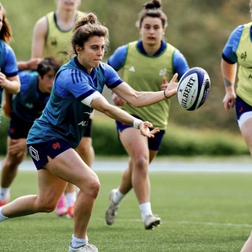 Le XV de France féminin en stage à Blagnac 