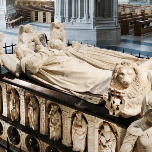 Les gisants de la cathédrale de Nantes sont de retour 