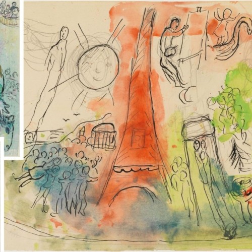 Une nouvelle expo en deux volets au musée Chagall ️
