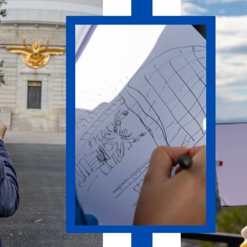 Croquer l’observatoire avec Sylvie T ️