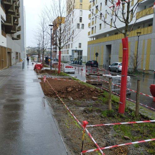 Rennes : des travaux de désimperméabilisation des sols à Baud-Chardonnet 