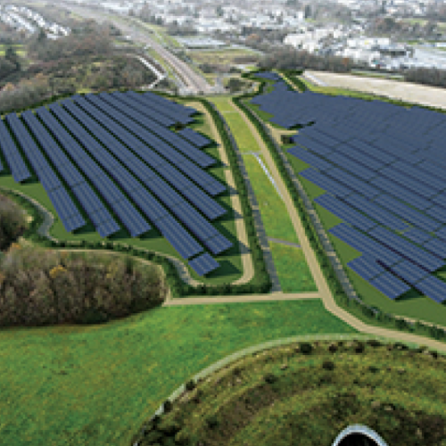 Près de Rennes, un parc photovoltaïque « exemplaire » implanté sur un terrain « dégradé »